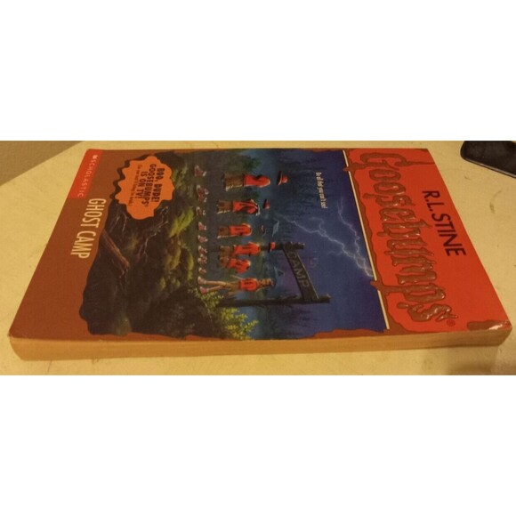 R.L. Stine's Goosebumps Book #45 Ghost Camp Preowned - Picture 4 of 8